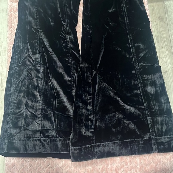 Forever 90’s Free people velvet jumpsuit - Picture 4 of 5